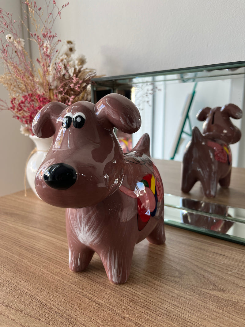 Cachorro de Cerâmica