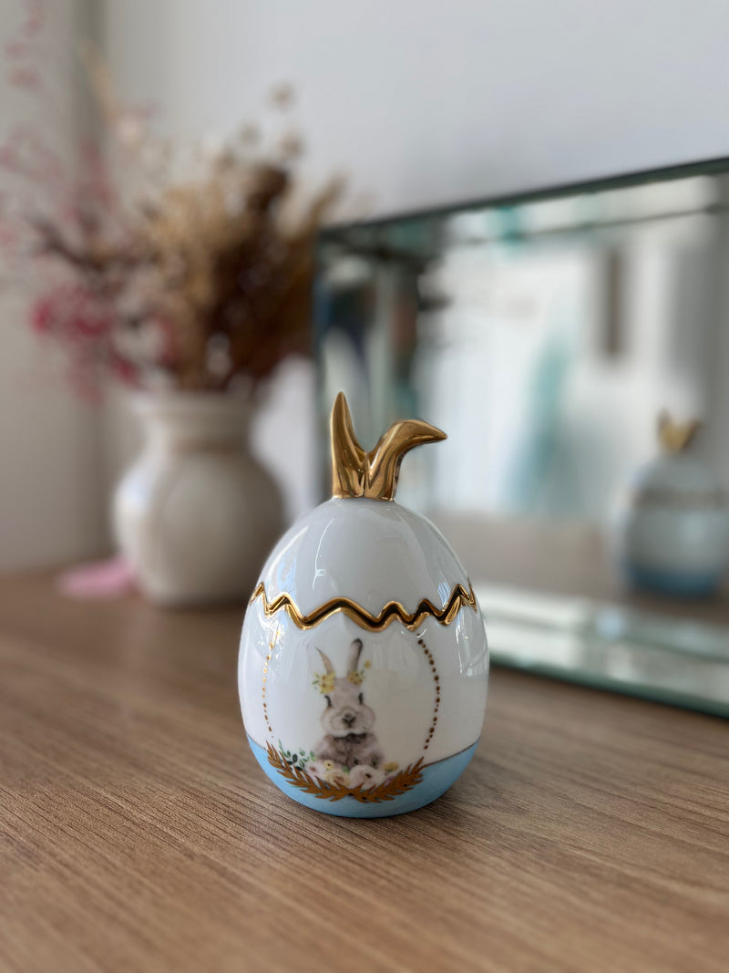 Ovo de Páscoa de Porcelana