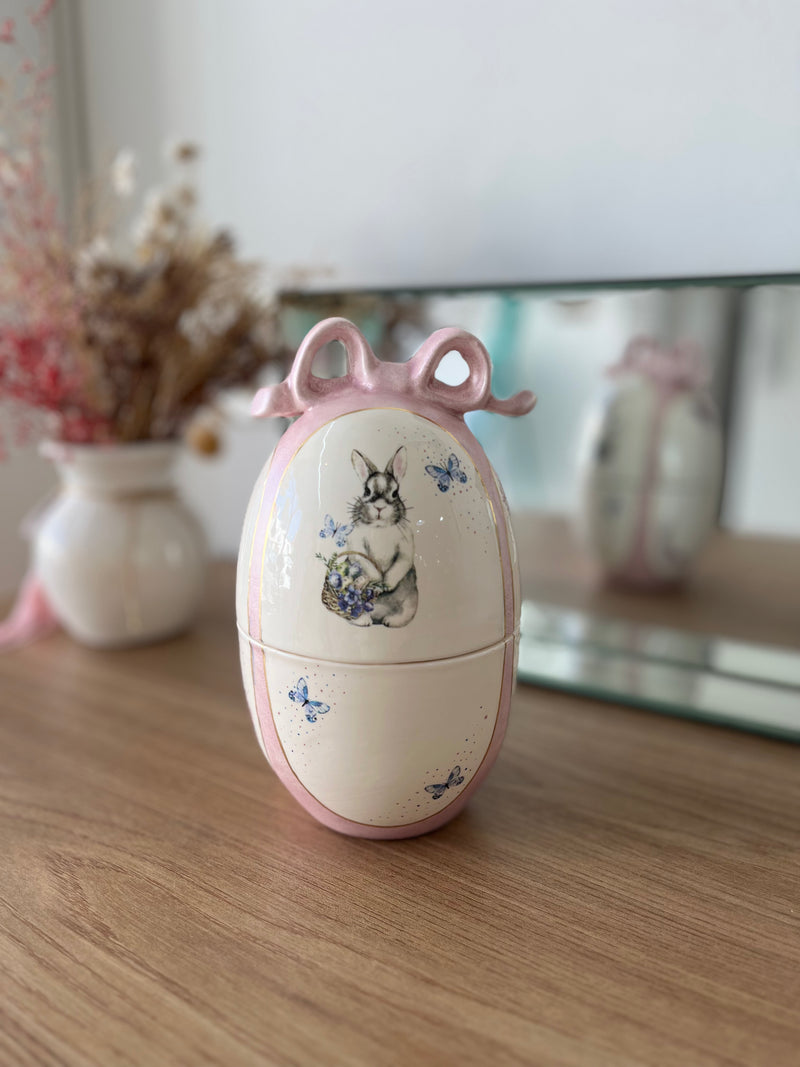 Ovo de Páscoa de Porcelana