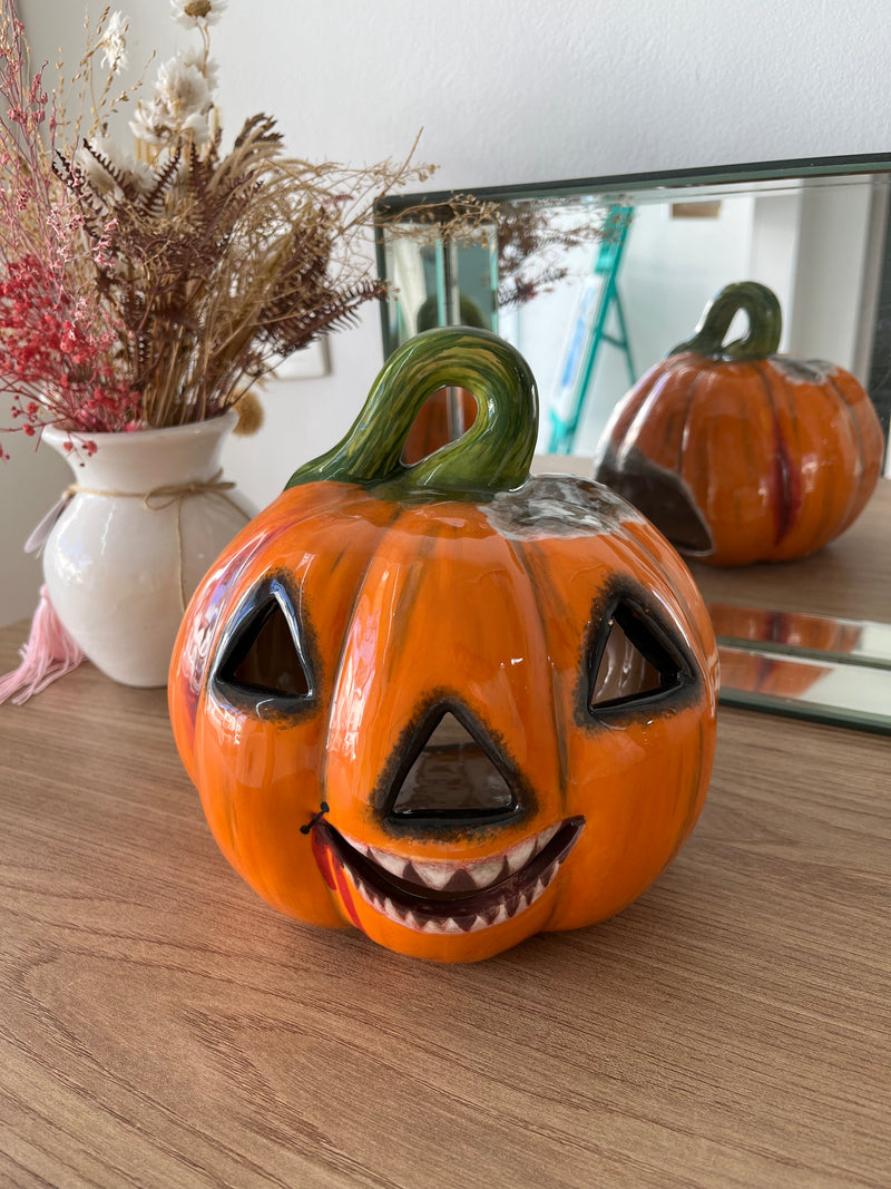 Abóbora de Halloween de Cerâmica